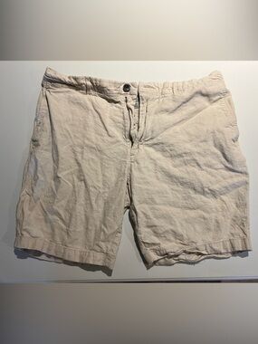 Goodfellow & Co Every Wear men’s 9 inch inseam linen-blend shorts